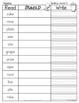 50% Off Journeys 2nd Grade Read, Stamp, Write Spelling Centers aligned ...