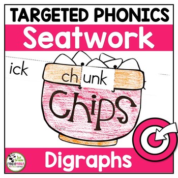 Preview of Consonant Digraphs Worksheets Phonics SOR-Aligned Activities Beginning Ending