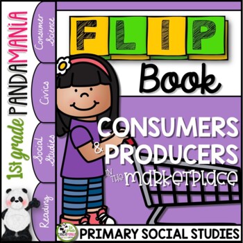 Preview of Producers and Consumers Goods and Services a Primary Grades Economics FLIP Book