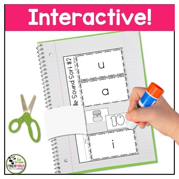 Middle Sounds Worksheets Phonics Activities by 1st Grade Pandamania