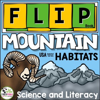 Mountain Habitat Plants and Animals Science and Literacy Flip Book