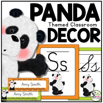 panda theme decorations