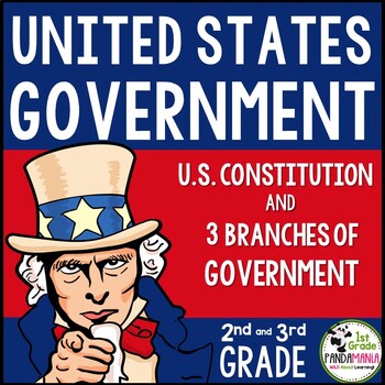 Preview of U.S. Government, 3 Branches of Government and U.S. Constitution Unit