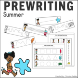 Tracing Skill Prewriting Practice Worksheets Summer