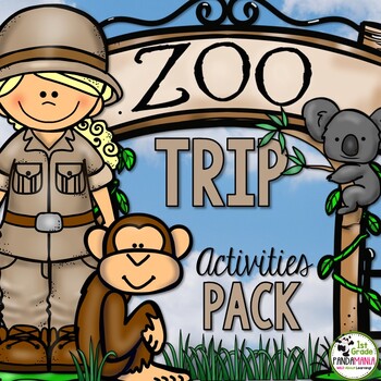 Preview of Zoo Field Trip Activity Pack