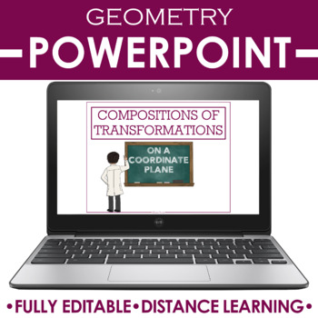 Preview of Geometry PowerPoint | Compositions of Transformations DISTANCE LEARNING