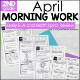April Morning Work 2nd Grade ELA and Math