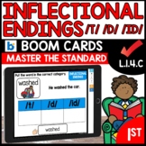 Inflectional Ending  | 3 Sounds of -ED BOOM Cards L.1.4.C 