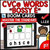 CVCe Word Games | Phonemic Awareness Bossy E using BOOM Ca