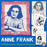 Anne Frank Portrait Collaborative Poster | The Diary of a 