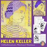 Helen Keller Collaboration Poster | Great Women's History 