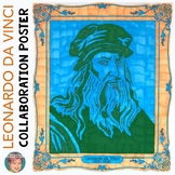 Leonardo da Vinci Collaboration Poster | Great for Renaiss