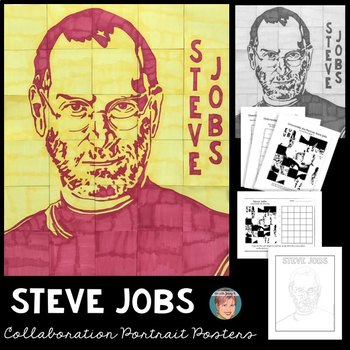 Preview of STEVE JOBS Collaborative Poster
