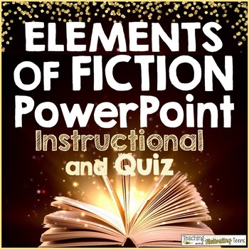 Preview of Elements of Fiction PowerPoint & Guided Note-Taking, Introduction or Review