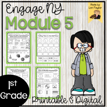 Preview of Engage NY Grade 1 Module 5 Printable and Digital Resource