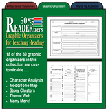 50 READERizers (Graphic Organizers for Literature and Reading)