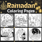 Ramadan Coloring Book for childrens & adults, Ideal Islami