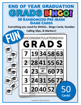 Graduation Bingo Worksheets Teaching Resources Tpt