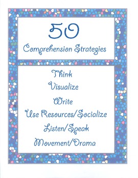 Preview of 50 Reading Comprehension Strategies