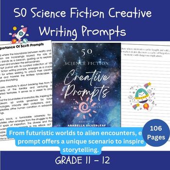 Preview of 50 Science Fiction Creative Writing Prompts