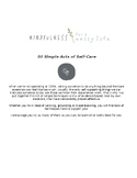 50 Simple Acts of Self-Care