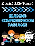 50 Social Skills-themed Comprehension Stories - Inferencin