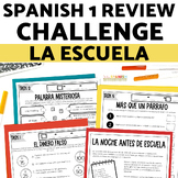 Spanish School Subjects Classes Worksheets La Escuela Revi