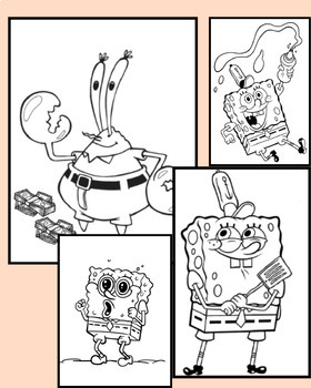 50 SpongeBob Coloring Pages: Printable spongebob and patrick colouring ...