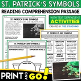 St. Patrick's Day Symbols March Nonfiction Reading Passage