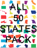 50 State Bundle! {+ Free 50 State Posters!}