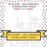 50 States And Landmarks of the USA Crosswords puzzle