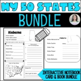 50 States Book and Notecards BUNDLE!