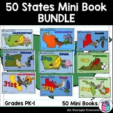 50 States Complete Mini Book Bundle - 50 States Mini Books