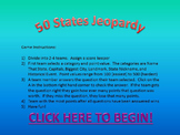 50 States Jeopardy Game