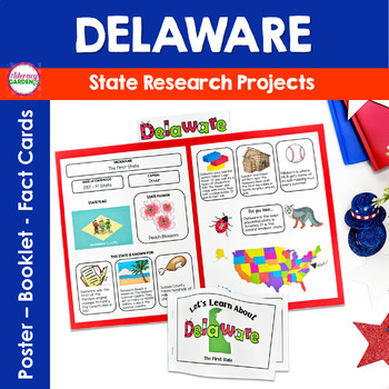 Preview of 50 States Projects - DELAWARE - US State Research Project