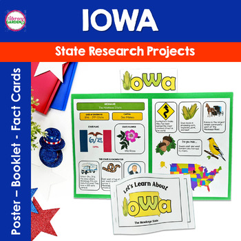 Preview of 50 States Projects - IOWA - US State Research Project