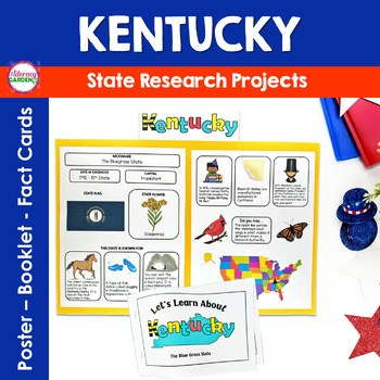 Preview of 50 States Projects - KENTUCKY- US State Research Project