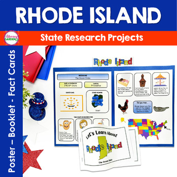 Preview of 50 States Projects - RHODE ISLAND - US State Research Project