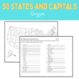 States and Capitals Quizzes