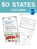 50 States Research Project | State Postcards