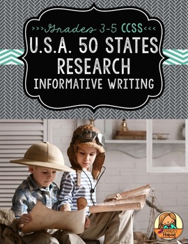 Preview of 50 States Research Report: Multi-Draft Informative Writing for Grades 3-5 (CCSS)