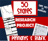 50 States Research Report Pennants