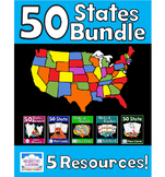 States and Capitals Resources Bundle - 5 Resources!