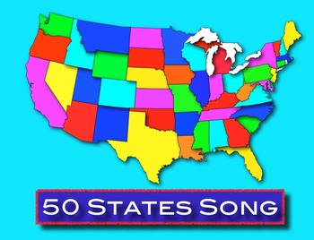 Preview of 50 States Song mp3 - Kathy Troxel / Audio Memory