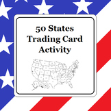 50 States Trading Card Activity