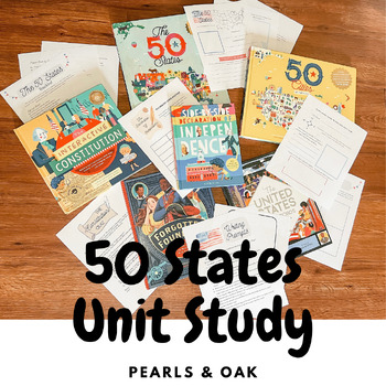 Preview of 50 States Unit Study