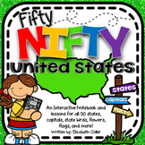 50 States and Capitals Interactive Notebook - 50 Nifty Uni