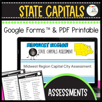 50 States Test Worksheets Teaching Resources Tpt