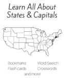 50 States and Capitals Workbook