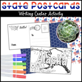 50 States of USA Postcards